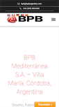 Mobile Screenshot of bpbargentina.com